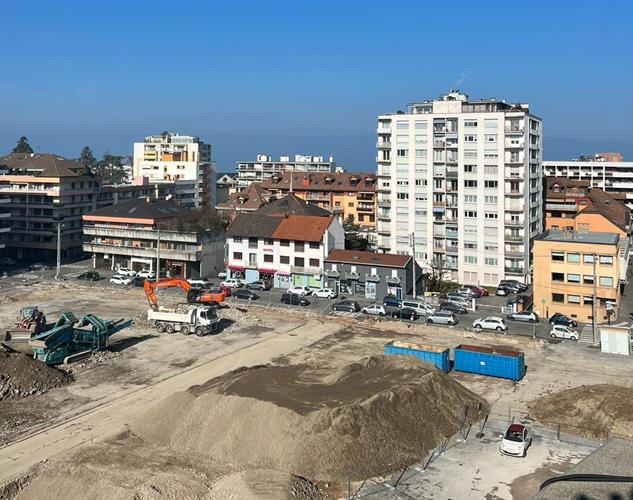 Démarrage travaux résidence Dessaix