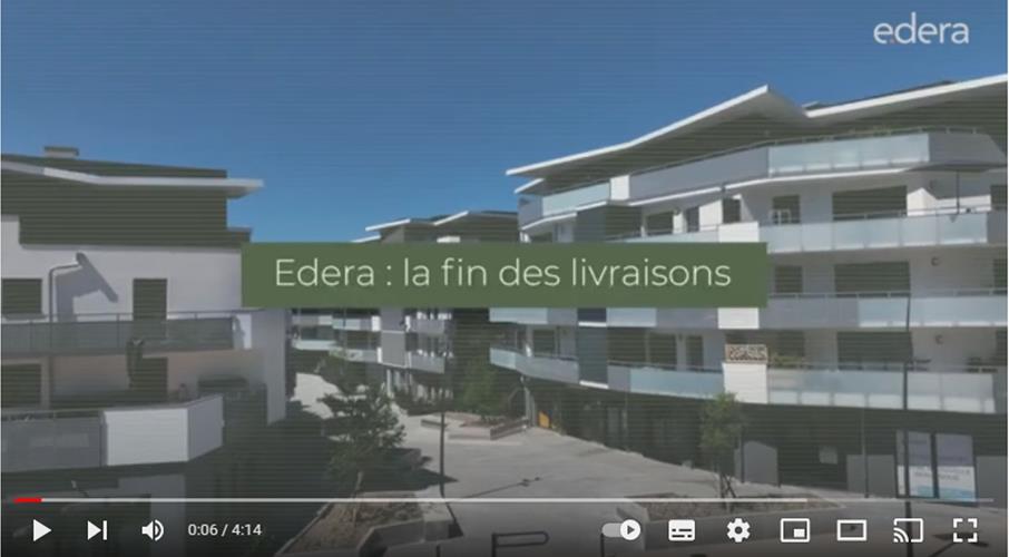 Fin des livraisons dans la résidence Edera à Barby (73)