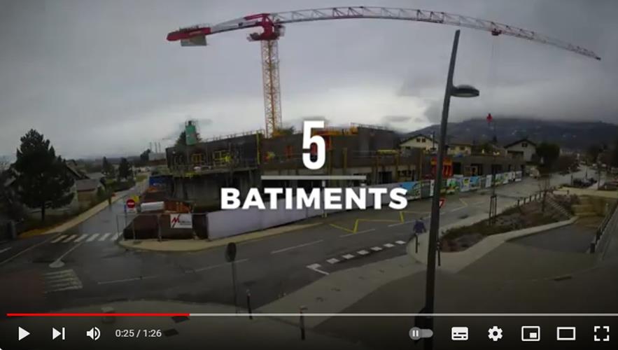 Timelapse résidence Edera à Barby