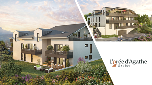 Nouvelle résidence L'Orée d'Agathe à Groisy